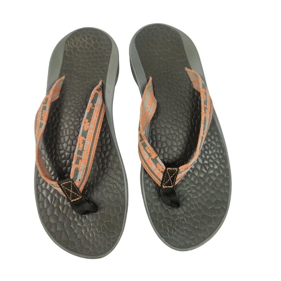 Chaco Ecofit Women Size 9 Flip Flops Comfortable Durable Sandals Textured Sole - Picture 4 of 11